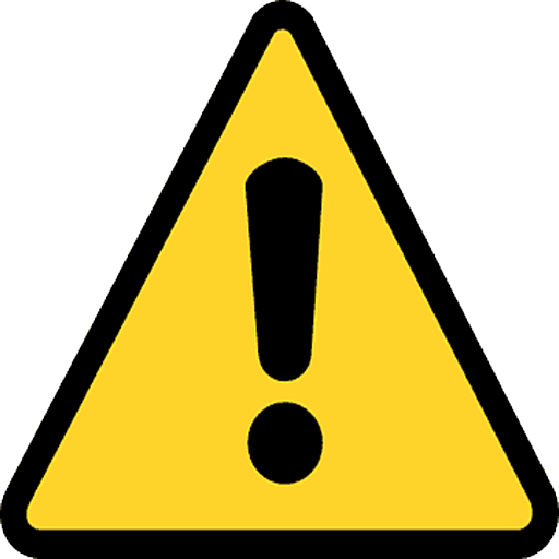 png transparent yellow and black warning sign icon warning icons angle triangle sign thumbnail